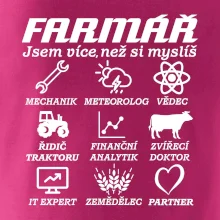 Symboly farmář - Traktorista a partner