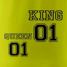 King - Queen - 01 dres (černobílá)