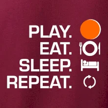 Hokejbal - Play eat sleep repeat