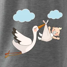 Čáp čekáme miminko - neutrální