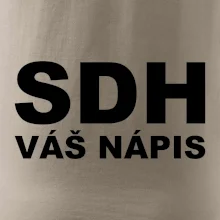 SDH nápis - vlastní nápis SDH nápis - vlastní nápis