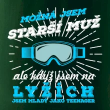 Lyže - možná jsem starší muž
