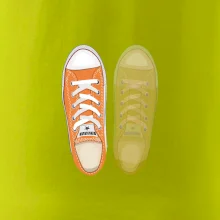 Párové boty - oranžové