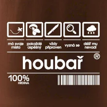Čárový kód - Houbař