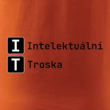 IT Nápis Intelektuální Troska