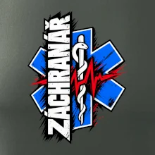 Záchranář s křivkou  a hvězdou