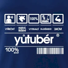 Čárový kód - youtuber