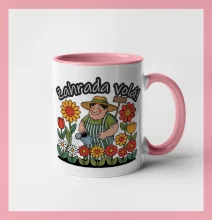 Zahrada volá - zahradník a slunečnice