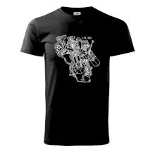 Motor Škoda/ VW 1.9L  TDI z boku