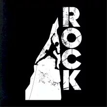 Rock - bílá skála