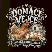 Domácí vejce z farmy