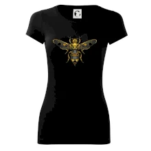Steampunk včela s dírou ve křídle Steampunk včela s dírou ve křídle