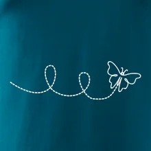 Dráha letu motýla - smyčka