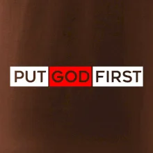 Put God first obdélník