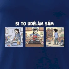 Si to udělám sám - dlouhé vlasy a knír