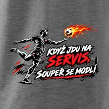 Nohejbalový pekelný servis