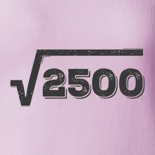 Narozeniny odmocnina 50