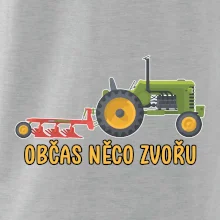 Traktor občas něco zvoře
