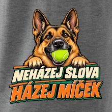 Neházej slova házej míček - vlčák