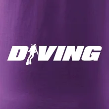 Diving nápis potápěč