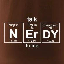 Talk nerdy - periodická tabulka