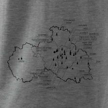 Mapa rozhleden - Liberecký kraj