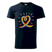 Srdce pride duha kreslená Srdce pride duha kreslená
