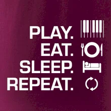 Play eat sleep piano