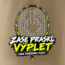Badminton prasklý výplet