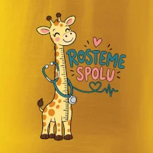 Rosteme spolu - žirafa se stetoskopem