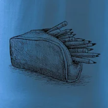 Školní penál kreslený