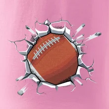 Americký fotbal míč v triku