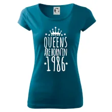 Queens are born in 1986