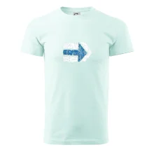 Párová turistická značka modrá