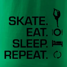 Eat sleep skate - lední bruslení
