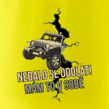 Nedalo se odolat, mám to v sobě offroad