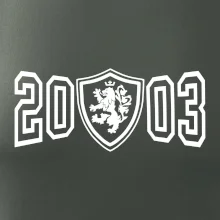 Narozeninový motiv - znak - 2003