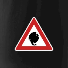 Dopravní značka - krocan