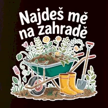 Najdeš mě na zahradě - kolečko
