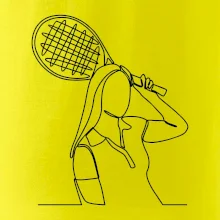 Tenistka  jednim tahem