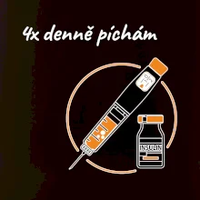 4x denně píchám Insulin