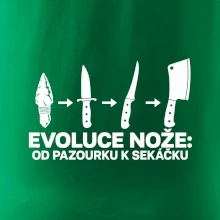 Evoluce nože od pazourku k sekáčku