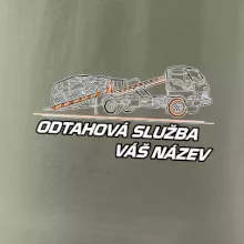 Odtahová služba - nakládání auta