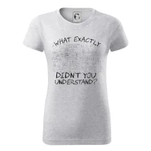 What exactly didnt you understand - physics