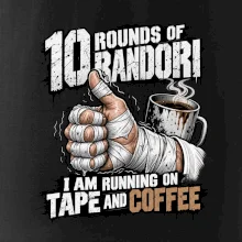 Randori 10 rounds tape and coffee
