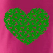 Vánoční jeleni v srdci