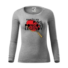 Manželka ping pongové legendy