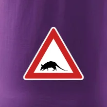 Dopravní značka - krysa