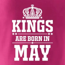 Kings are born in May