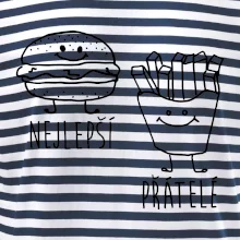 Nejlepší přátelé - Hamburger a hranolky